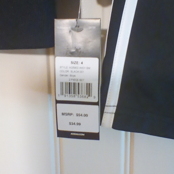 Adidas jogger set size 4(SOLD) - Picture 4 of 6